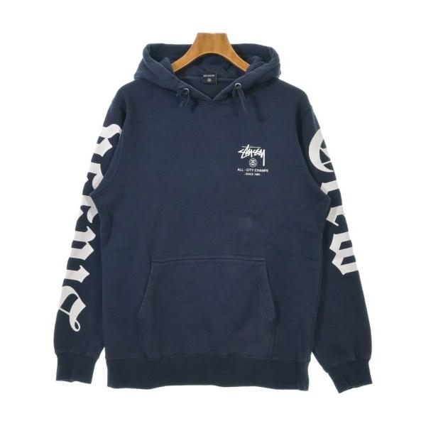 STUSSY パーカー Lサイズ 古着 STUSSY(ステューシー) / パーカー/L/コットン/グレー | 古着の
