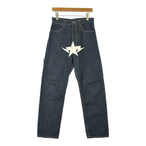 アベイシングエイプ A BATHING APE × JEANS T 未使用 A BATHING APE デニムパンツ メンズ アベイシングエイプ 中古