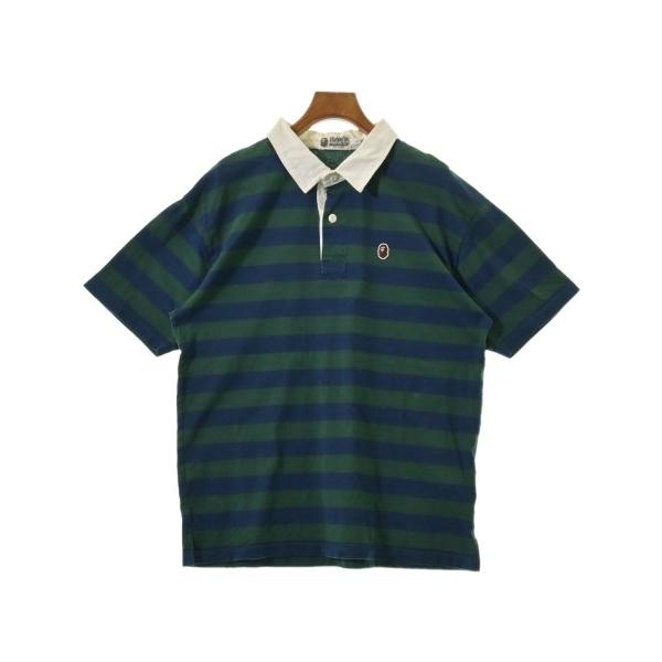 A BATHING APE ポロシャツ メンズ アベイシングエイプ 中古 古着 