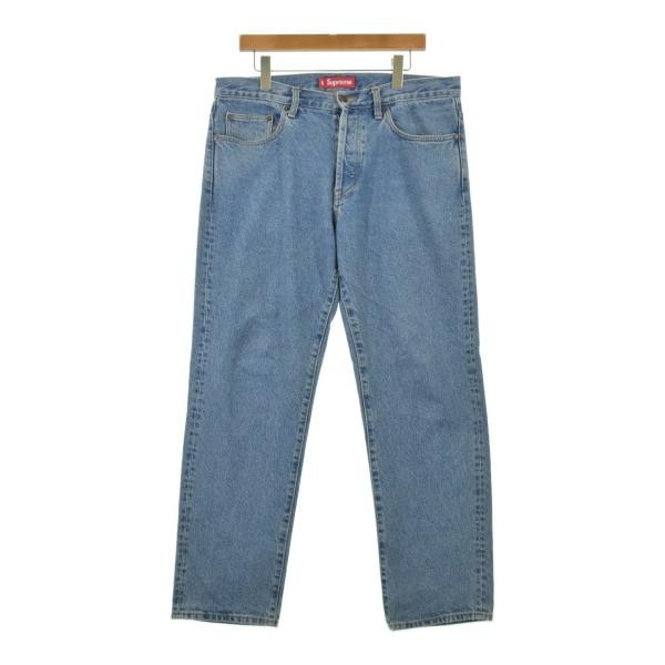 オールド　シュプリーム　デニム　　36 Supreme シュプリーム 21SS patched denim painter pant パッチ