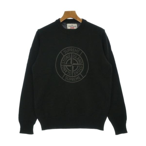 Supreme シュプリーム ニット・セーター M 黒 【古着】【中古】【送料無料】 Supreme（シュプリーム） ニット・セーター メンズ 中古 古着 : RAGTAG