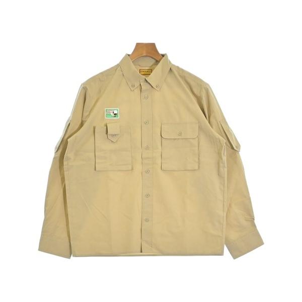 HUMAN MADE ヒューマンメイド カジュアルシャツ M 黒 【古着】【中古】【送料無料】 HUMAN MADE（ヒューマンメード） カジュアルシャツ メンズ ヒューマン