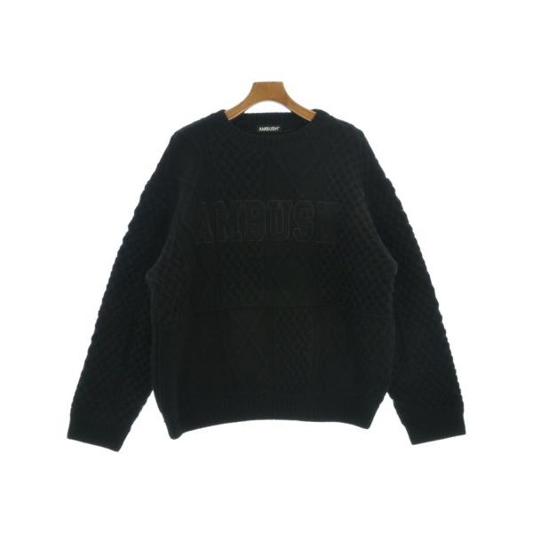 AMBUSH アンブッシュ ニット・セーター M 黒 【古着】【中古】【送料無料】 AMBUSH（アンブッシュ） ニット・セーター メンズ 中古 古着 : RAGTAG