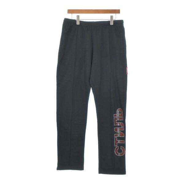 HERON PRESTON ヘロンプレストン スウェットパンツ M 黒 【古着】【中古】 HERON PRESTON（ヘロンプレストン） スウェットパンツ メンズ 中古