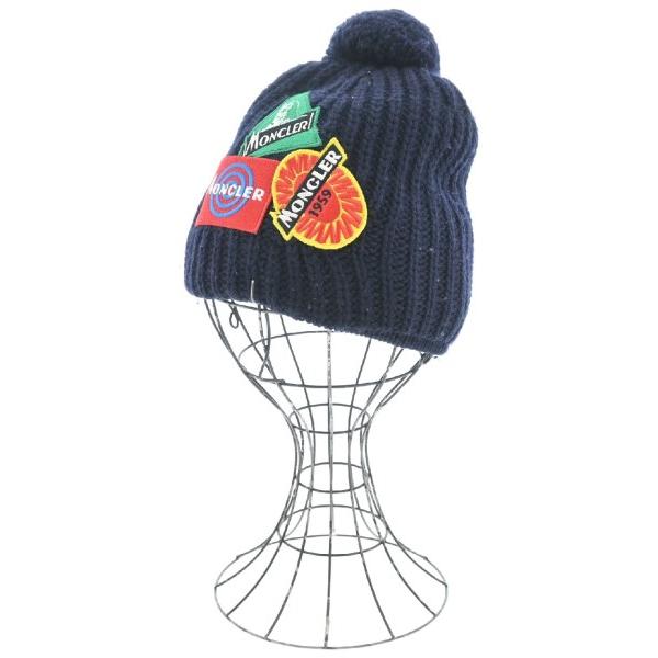 未使用⭐︎モンクレール⭐︎ニット帽子　ビーニー MONCLER ニットキャップ・ビーニー メンズ モンクレール 中古
