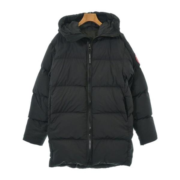 カナダグース ブラック ロングダウンジャケット　大安売り　限界値下げ 値下げCanada Goose ダウンジャケット 黒 カナダグース ブラック
