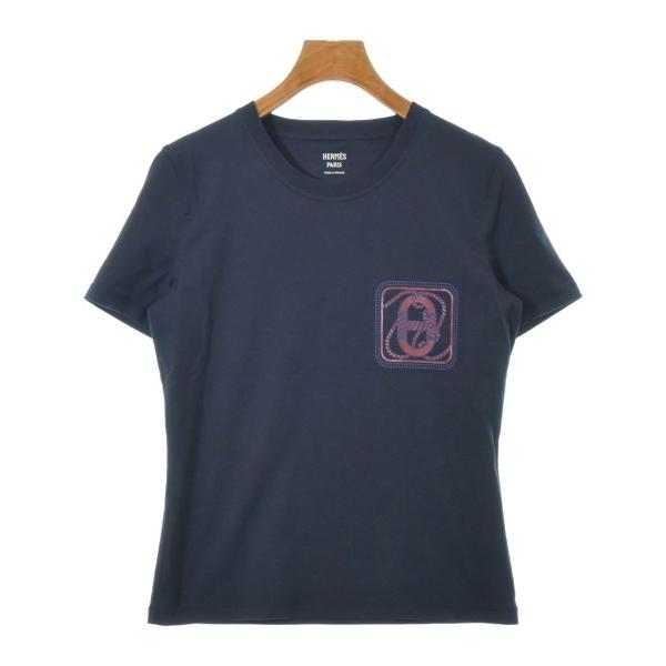 HERMES エルメス Tシャツ・カットソー レディース 【古着】【中古】 HERMES（エルメス） HERMES Tシャツ・カットソー レディース 中古 古着