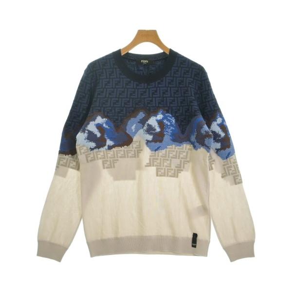 FENDI メンズ　ニットセーター 青 楽天市場】フェンディ FENDI キッズ 子供服 ジュニア ユニセックス可