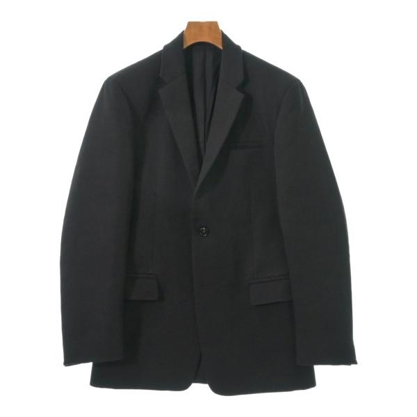 BOTTEGA VENETA ボッテガベネタ テーラードジャケット XL 黒 【古着】【中古】【送料無料】 BOTTEGA VENETA（ボッテガ・ヴェネタ） テーラードジャケット メンズ