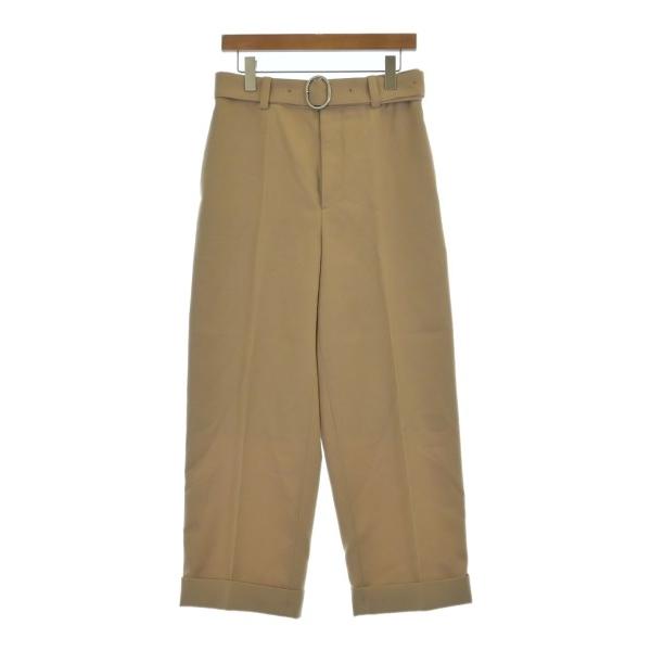 JIL SANDER ジルサンダー スラックス S カーキ 【古着】【中古】【送料無料】 JIL SANDER（ジルサンダー） スラックス メンズ 中古 古着 : RAGTAG