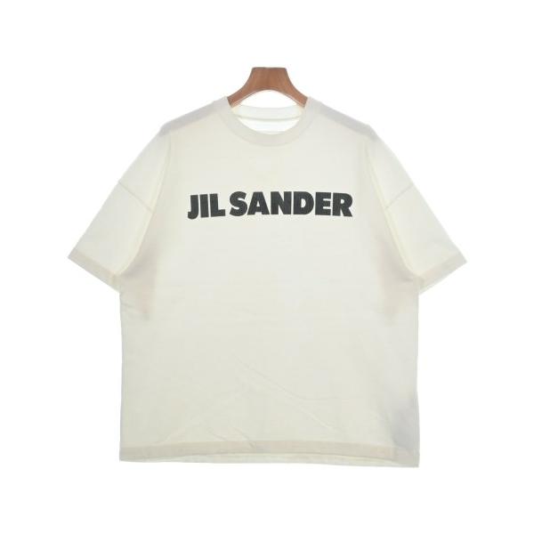 JIL SANDER ジルサンダー Tシャツ・カットソー M 白 【古着】【中古】【送料無料】 JIL SANDER - JIL SANDER ジルサンダー Tシャツ・カットソー M 白