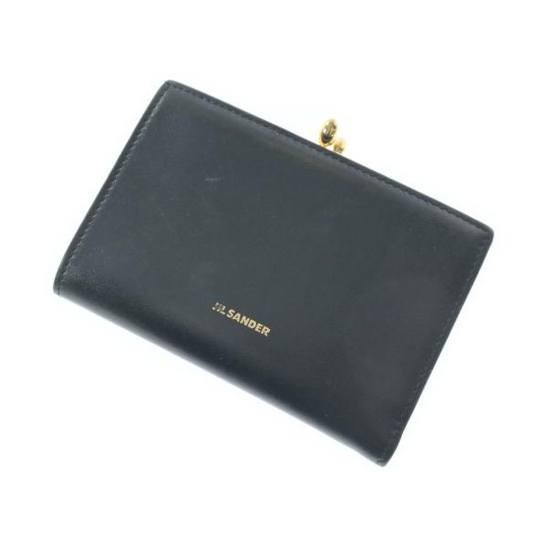 JIL SANDER ジルサンダー 財布・ケース  黒 【古着】【中古】【送料無料】 JIL SANDER（ジルサンダー） 財布・コインケース メンズ 中古 古着