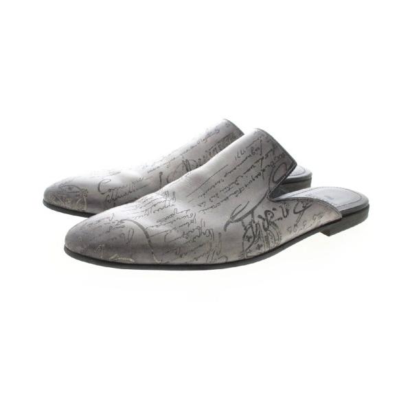 ベルルッティ Berluti サンダル新品未使用 美品○Berluti ベルルッティ サイラス オマーン レザー