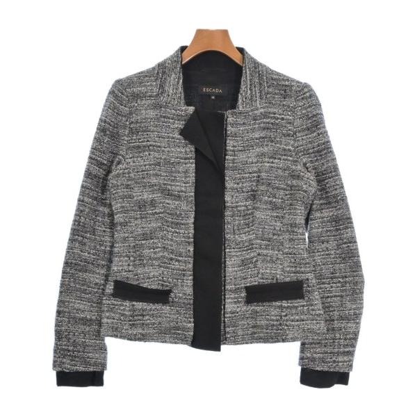 ESCADA（エスカーダ） ノーカラージャケット レディース 中古 古着
