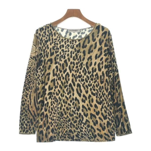 【美品】　LEONARD Tシャツ L Lサイズ LEONARD（レオナール） LEONARD Tシャツ・カットソー レディース 中古