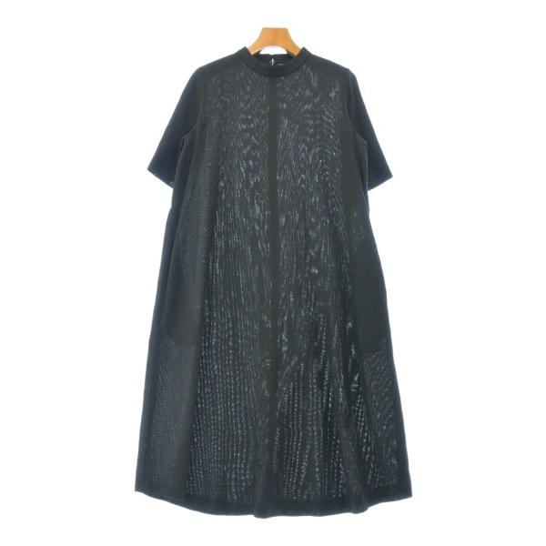 LEQUIPE レキップ ヨシエイナバ 黒ワンピース サイズ38　新品未使用 L'EQUIPE YOSHIE INABA ワンピース レディース レキップヨシエ