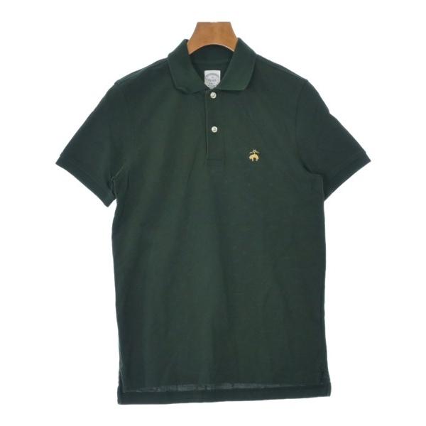 【未使用品】Brooks Brothers 半袖ポロシャツ スーピマコットンストレッチ ピケ GFロゴ ポロシャツ Original Fit