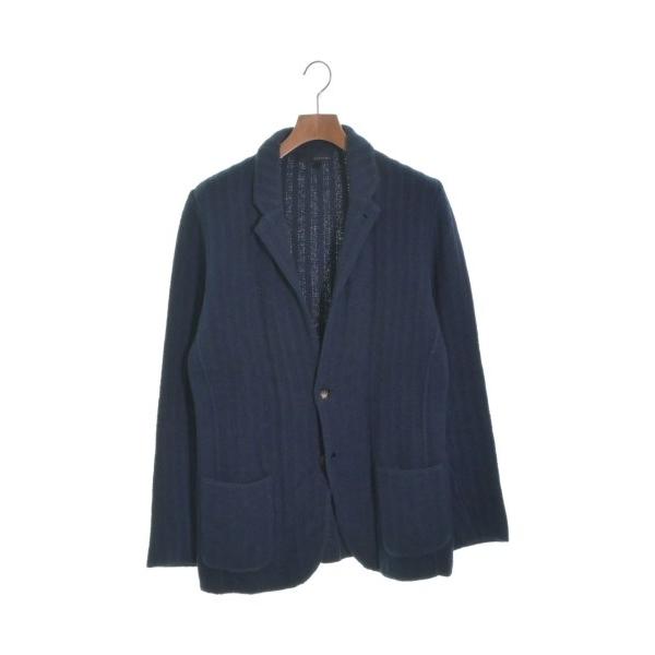 LARDINI テーラードジャケット 52 セール】LARDINI ダイヤジャガードジャケット（テーラード