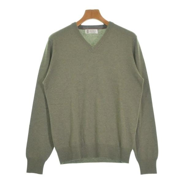 BRUNELLO CUCINELLI ニット・セーター -(L位) 【古着】【中古】 BRUNELLO CUCINELLI（ブルネロクチネリ） ニット・セーター メンズ
