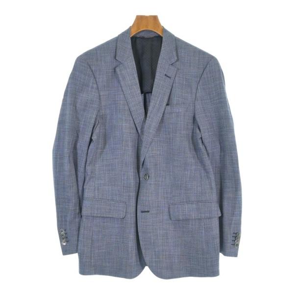 HUGO BOSSのテーラードスーツ中古品美品 HUGO BOSS（ヒューゴ・ボス） テーラードジャケット メンズ 中古 古着