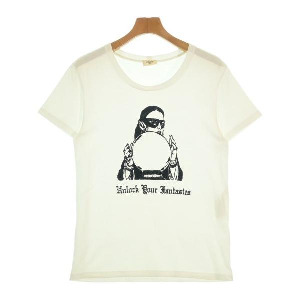 CELINE セリーヌ Tシャツ・カットソー メンズ 【古着】【中古】 CELINE（セリーヌ） CELINE Tシャツ・カットソー メンズ 中古 古着