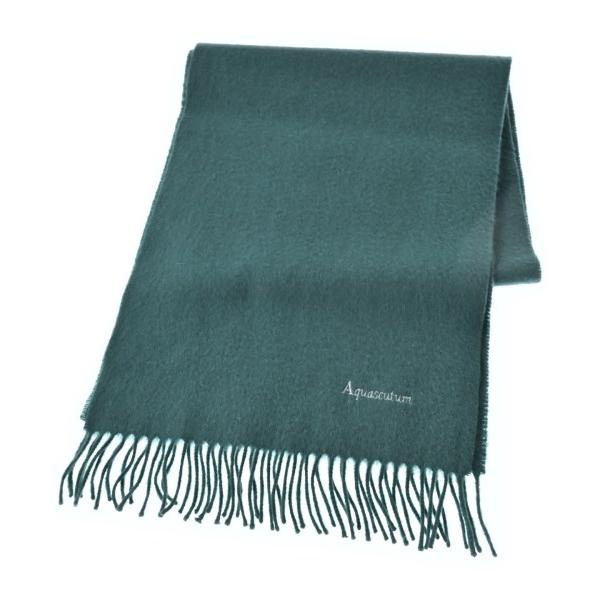 AQUASCUTUM アクアスキュータム マフラー  茶 【古着】【中古】【送料無料】 Aquascutum（アクアスキュータム） マフラー レディース 中古 古着