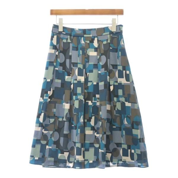 PAUL STUART ポールスチュアート ひざ丈スカート レディース 【古着】【中古】 PAUL STUART（ポールスチュアート） ひざ丈スカート レディース 中古