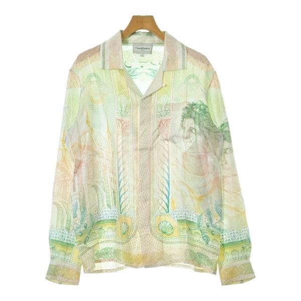 CASABLANCA カサブランカ カジュアルシャツ メンズ 【古着】【中古】 Casablanca（カサブランカ） カジュアルシャツ メンズ 中古 古着