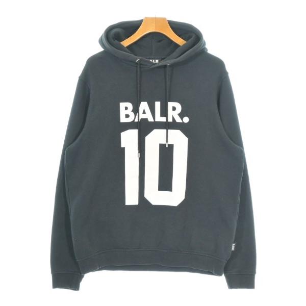 BALR.(ボーラー)パーカー フルジップ ロゴ プレート プリント 未使用品