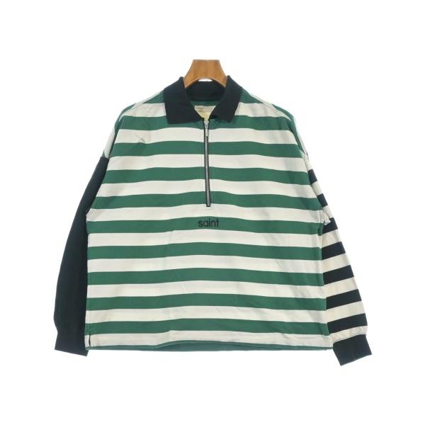 SAINT MICHAEL セントマイケル ポロシャツ S 白 【古着】【中古】【送料無料】 SAINT Mxxxxxx（セントマイケル） SAINT MICHAEL ポロシャツ メンズ