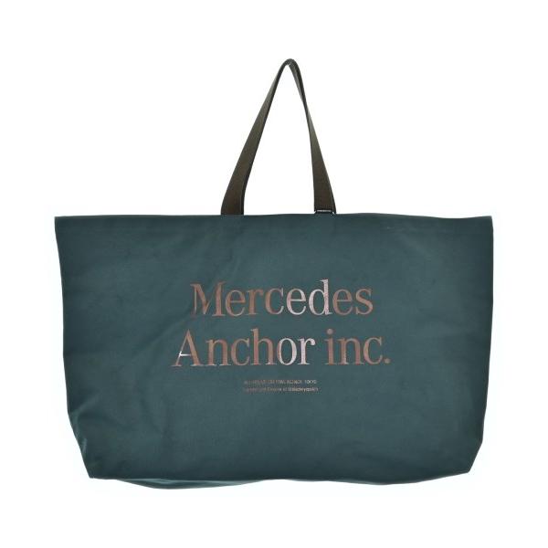 【新品未使用】Mercedes Anchor Inc. ブラックトートバッグ MERCEDES ANCHOR INC. トートバッグ メンズ メルセデスアンカーインク