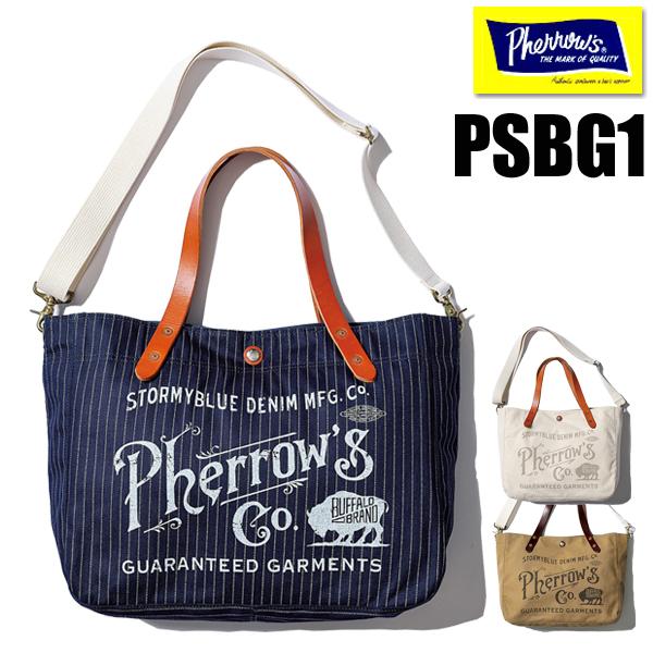 Pherrow's（フェローズ） ショルダーバッグ PSBG1 斜め掛け トート