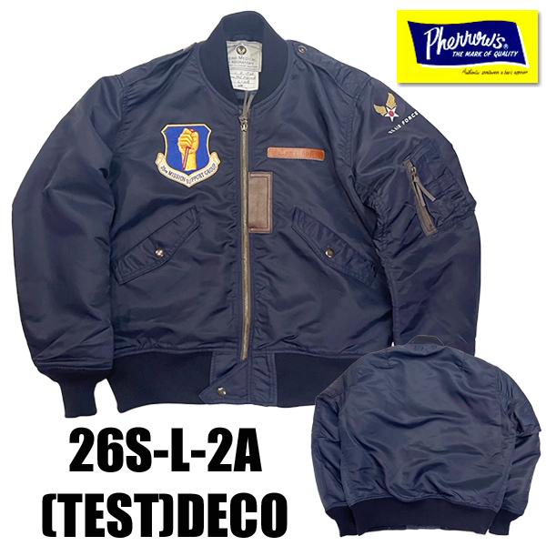 Pherrow's（フェローズ） フライトジャケット 26S-L-2A(TEST)DECO