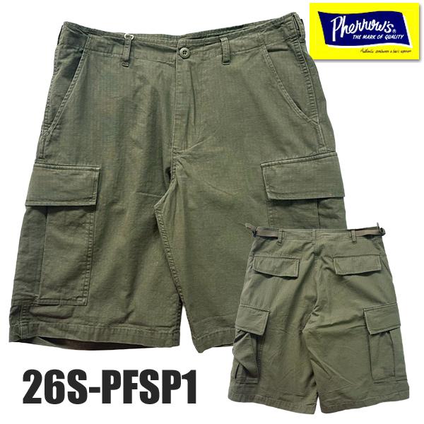 pherrow's フェローズ　ハーフパンツ　Lサイズ Pherrow's（フェローズ） カーゴショーツ 26S-PFSP1 ショートパンツ