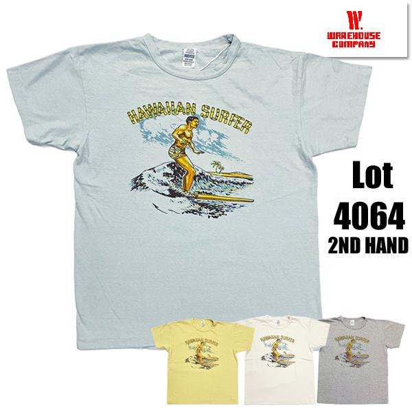 マスさま　専用　ウエアハウス　40サイズ WAREHOUSE（ウエアハウス） WAREHOUSE Tシャツ Lot 4064 HAWAIIAN