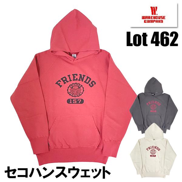 WAREHOUSE（ウエアハウス） スウェット パーカー Lot 462 FRIENDS