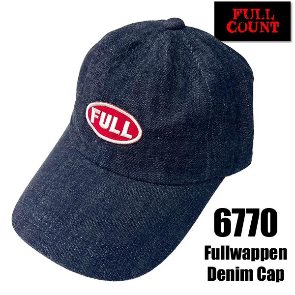 フルカウントキャップ。インディゴブルー 再入荷！！FULLCOUNT定番デニムキャップ | CELLULOID セルロイド