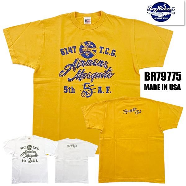 新品未使用　バズリクソンズ　Ｔシャツ　BUZZ RICKSON'S 　米国製　f BUZZ RICKSON'S バズリクソンズ RICKSONS Tシャツ BR79775「AIRMENS