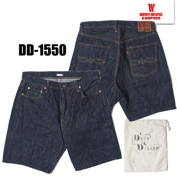 WAREHOUSE ウエアハウス ショートパンツ DD-1550 ダックディガー WAREHOUSE ウエアハウス ショートパンツ DD-1550 ダックディガー