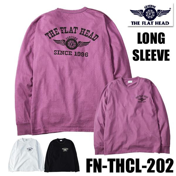 The Flat Head フラットヘッド FLAT HEAD ロンT FN-THCL-202 The Flat Head フラットヘッド FLAT HEAD ロンT FN-THCL-202
