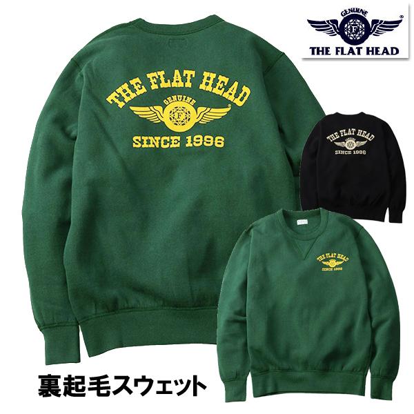 The Flat Head フラットヘッド FLAT HEAD クルーネック The Flat Head フラットヘッド FLAT HEAD クルーネック