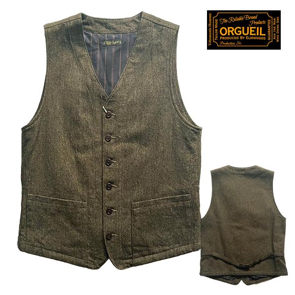 ORGUEIL オルゲイユ ベスト OR-4302 Classic Wool Gilet ORGUEIL オルゲイユ ベスト OR-4302 Classic Wool Gilet
