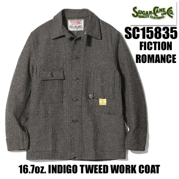 SUGAR CANE シュガーケーン ワークコート SC15835 FICTION ROMANCE
