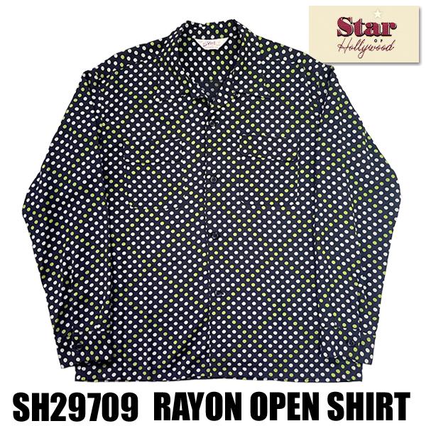STAR OF HOLLYWOOD スターオブハリウッド アロハシャツ SH29709 “POLKA
