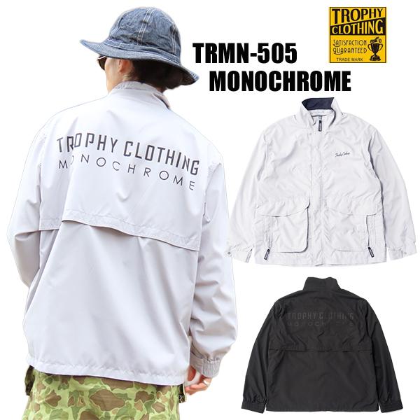 トロフィークロージング TROPHY CLOTHING アウトドアジャケット TRMN-505 MONOCHROME Windy Jacket モノクローム アウター バイカー アメカジ メンズ