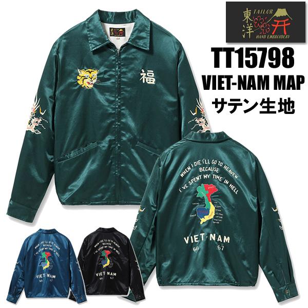 TAILOR TOYO テーラー東洋 TAILOR東洋 サテン ベトジャン