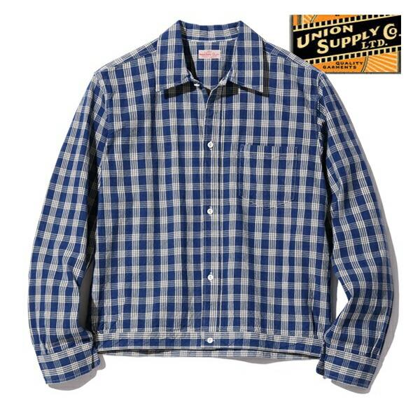 SUN SURF パラカチェックジャケット　カバーオール　XL SUN SURF（サンサーフ） 】 パラカジャケット [ PALAKA CHECK