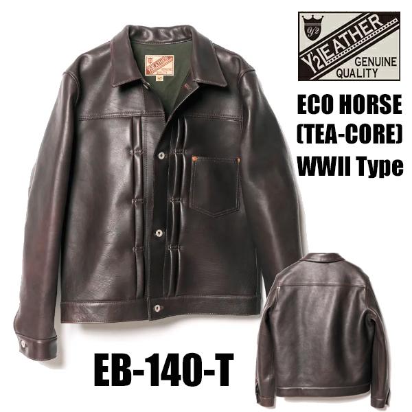 Y'2 LEATHER ワイツーレザー 大戦モデル Gジャン EB-140-T ECO