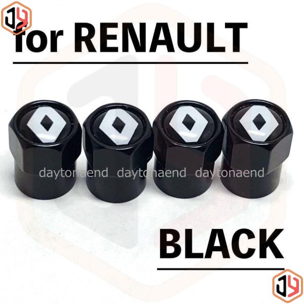 ◇◇ルノー◇RENAULT◇エアーバルブキャップ◇ブラック◇エアバルブキャップ◇タイヤバルブキャップ◇カングー◇