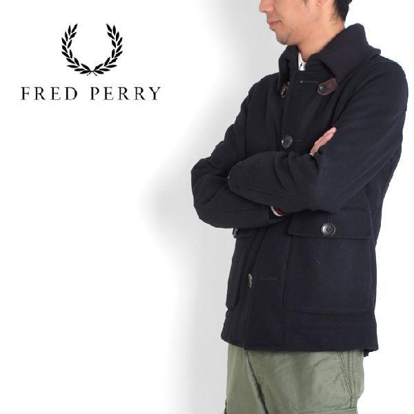 直送商品 フレッドペリー ハーフコート PERRY FRED ジャケット